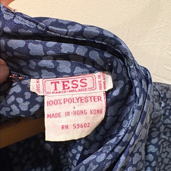 Vintage Tess Paisley Turtleneck Blouse - Picture 8 of 10